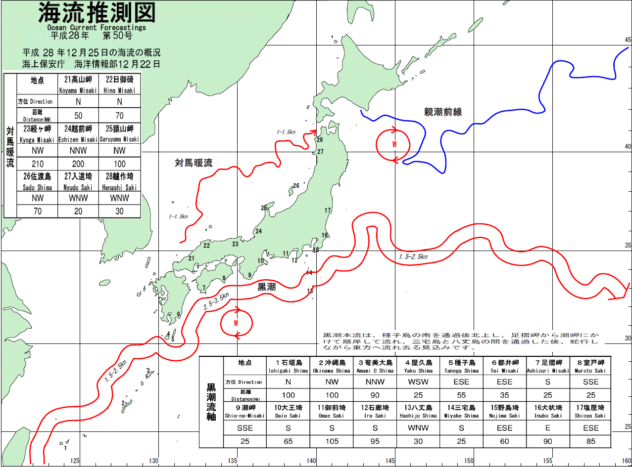 海流推測図