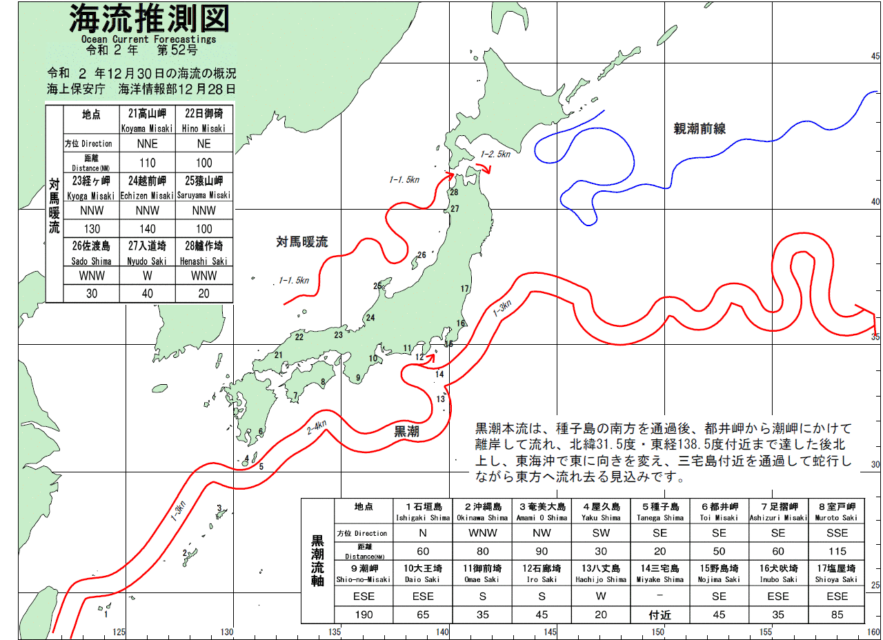 海流推測図