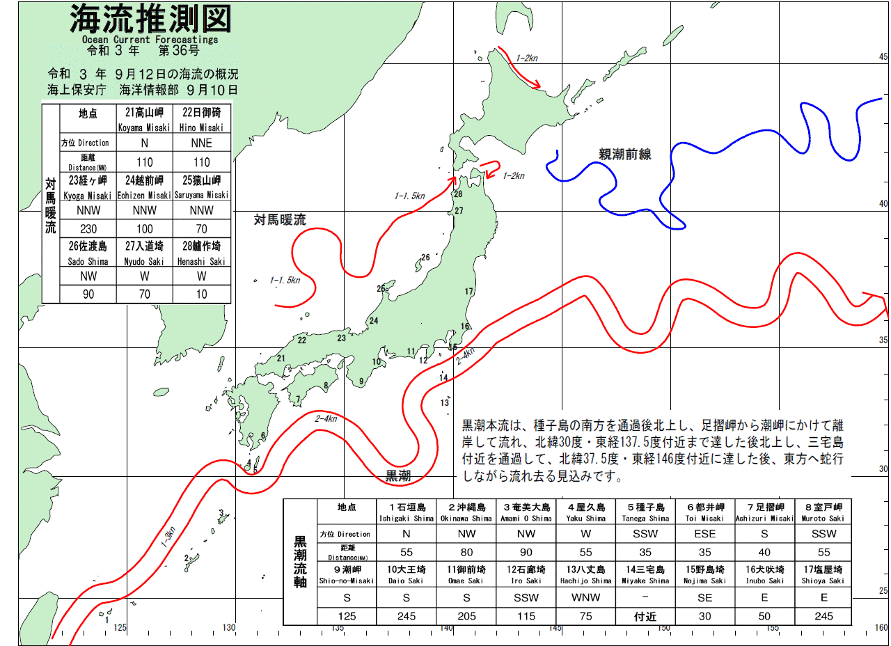 海流推測図