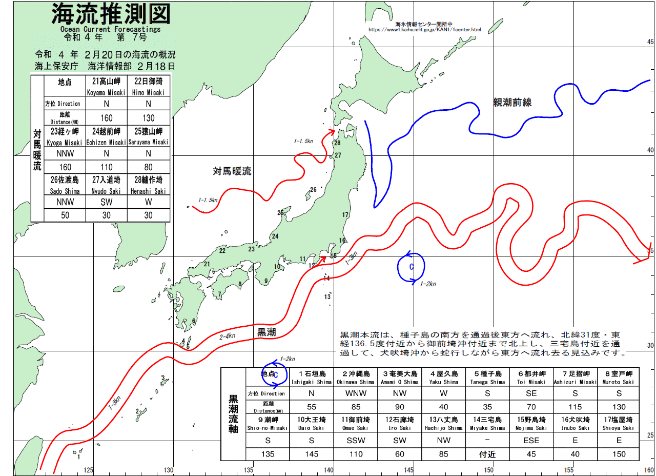 海流推測図